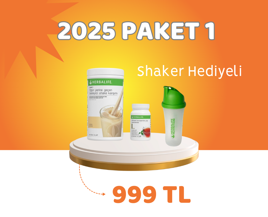 2025 Paket 1 -  Shaker Hediyeli