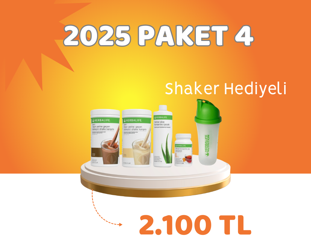 2025 Paket 4 - Shaker Hediyeli